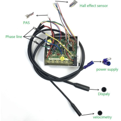 Sterownik - kontroler TSDZ2 36V/48V 6 PIN/8 PIN