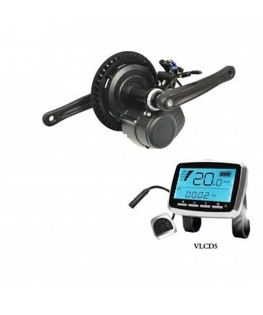 Udoskonalony silnik centralny TSDZ2B 48V 500W 120mm - VLCD5 SW102 860C