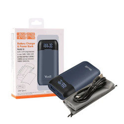Powerbank Battery Charger 2 x 18650/21700 QC 3.0 PD 3.0 18W