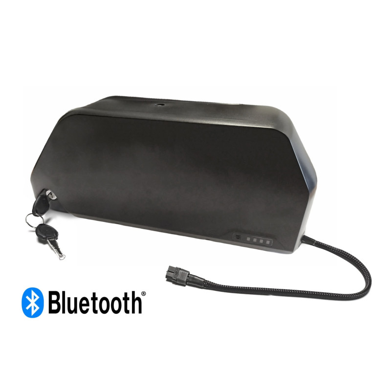 Akumulator, bateria bidon do roweru elektrycznego 48V 25Ah 13S5P 1180Wh Bluetooth BT