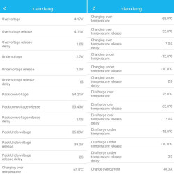 48V 17,5Ah downtube electric bike battery 13S5P 840Wh Bluetooth BT