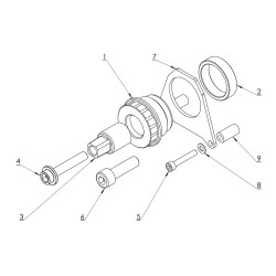 Adapter Pressfit do montażu silników TSDZ8 BB92 BB86 PF41
