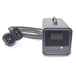 CCS2 Tesla V2L adapter inwerter przetwornica DC/AC discharger 5 kW rozładowywarka Vehicle To Load Model 3, S, X, Y