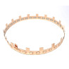 1P 100A copper busbar tape strip for 21700 cell holders with soldering wire leads