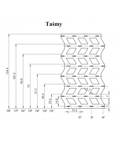 Taśma T3P do ogniw 18650 miękka grubość 0,2 mm
