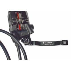 Hamulec Shimano Deore BR-M6100 BL-M6100 Przód Lewa 800mm z adapterem SM-MA-F180P tarczowy hydrauliczny