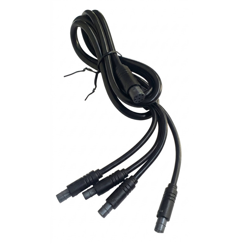 Wiązka przewodów 1T4 do TSDZ2 TSDZ8 z wtyczką wyświetlacza 6 pin