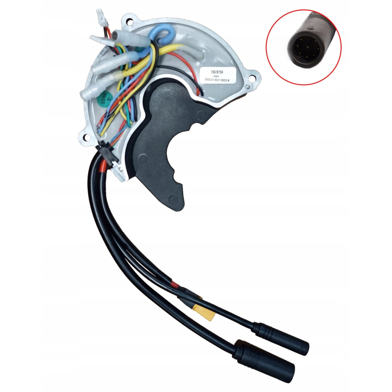 TSDZ8 motor controller 48V 8pin HIGO male connector