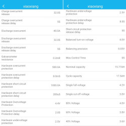 Smart BMS 7S - 20S 72V 200A do Li-ion, Li-po z Bluetooth