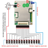 Smart BMS 7S - 20S 72V 200A do Li-ion, Li-po z Bluetooth