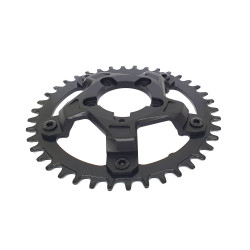 TSDZ16 chainring adapter 130BCD with steel 40T narrow wide chainring 17mm offset