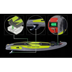 Elektryczna deska surfingowa - jetboard RUSH WAVE RIDER H1