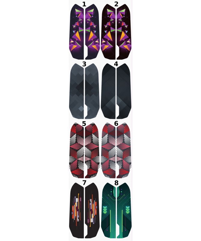 Naklejki na obudowę bidonową Polly DP6 DP-6 18650 70 ogniw