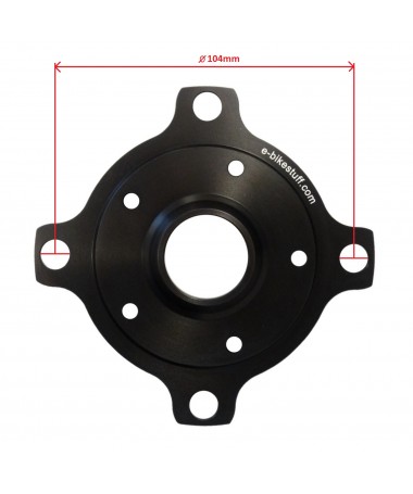 Adapter zębatki łańcucha 104BCD do TSDZ2B