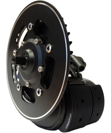 Motor housing heatsink for TSDZ2 to improve heat transfer