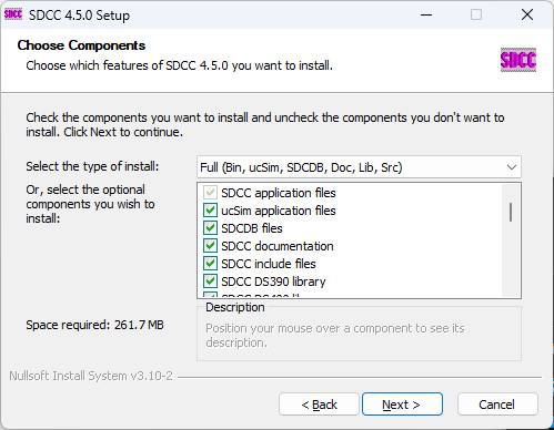 SDCC full installation